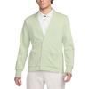 Nike Cardigan de Malha Sólido Abotoamento Simples Manga Longa Masculino Tops Verde-Claro FB5465-343