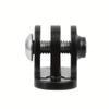 Durable Metal Camera Holder Adapter Mount Connector -Bike Computer Fixed Seat Base for Action Cameras, Compatible with Gopro 13 Phone Stand