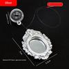 Betta Fish Exercise Mirror with Engraving Ideal for Retro Styled Aquatic Environment
