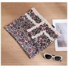 Elegant Silk Wool Scarf Vintage Print Warm Sun Protection Commute Shawl
