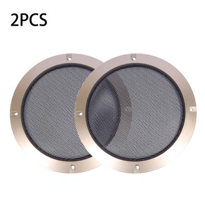 Speaker Grille Mesh Cover Grill Cover Guard Protector Audio Subwoofer Replacement Mesh Net Speaker 2/3/4/5/6.5/8/10 Inch