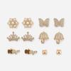 3D Cartoon Shoe Buckle Accessories: Cute DIY Detachable Decorative Flower Buckles for Shoes