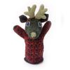Deer (Red) Puppet Knitting Kit / A Traditional Estonian Knitted Doll from "Anu & Anu's Animal Knits"