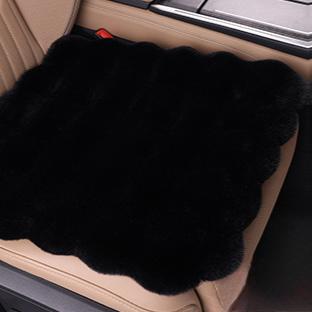 Plush Car Seat Cushion Universal Winter Warm Vehicle Seat Cover Ultra-Soft Auto Chair Protector Pad for Car Interior Accessories