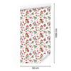 Christmas wallpaper white, coral, light gray and beige 50x1000
