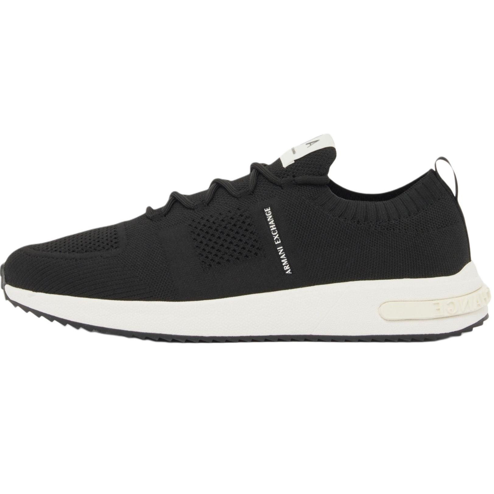 Chaussures décontractées à lacets semelle épaisse basses Armani Exchange 3,8 cm Baskets homme Noir XM002624AF18834UC001 42 black