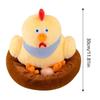 Chicken Plush Cute Chicken Coop Plush 30 Cm Soft Stuffed Chicken Accompany Toy Simulation Chick Toy for Kid Girl Boy