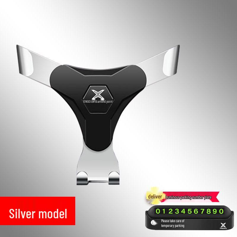 Universal Gravity-Sensing Car Phone Holder & Air Vent Mount