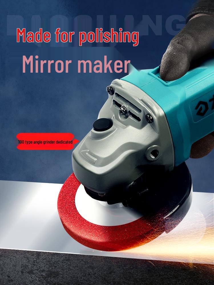 Great White Shark Stainless Steel Polishing Pad - Nylon Fiber Wheel for Angle Grinder Rust Removal