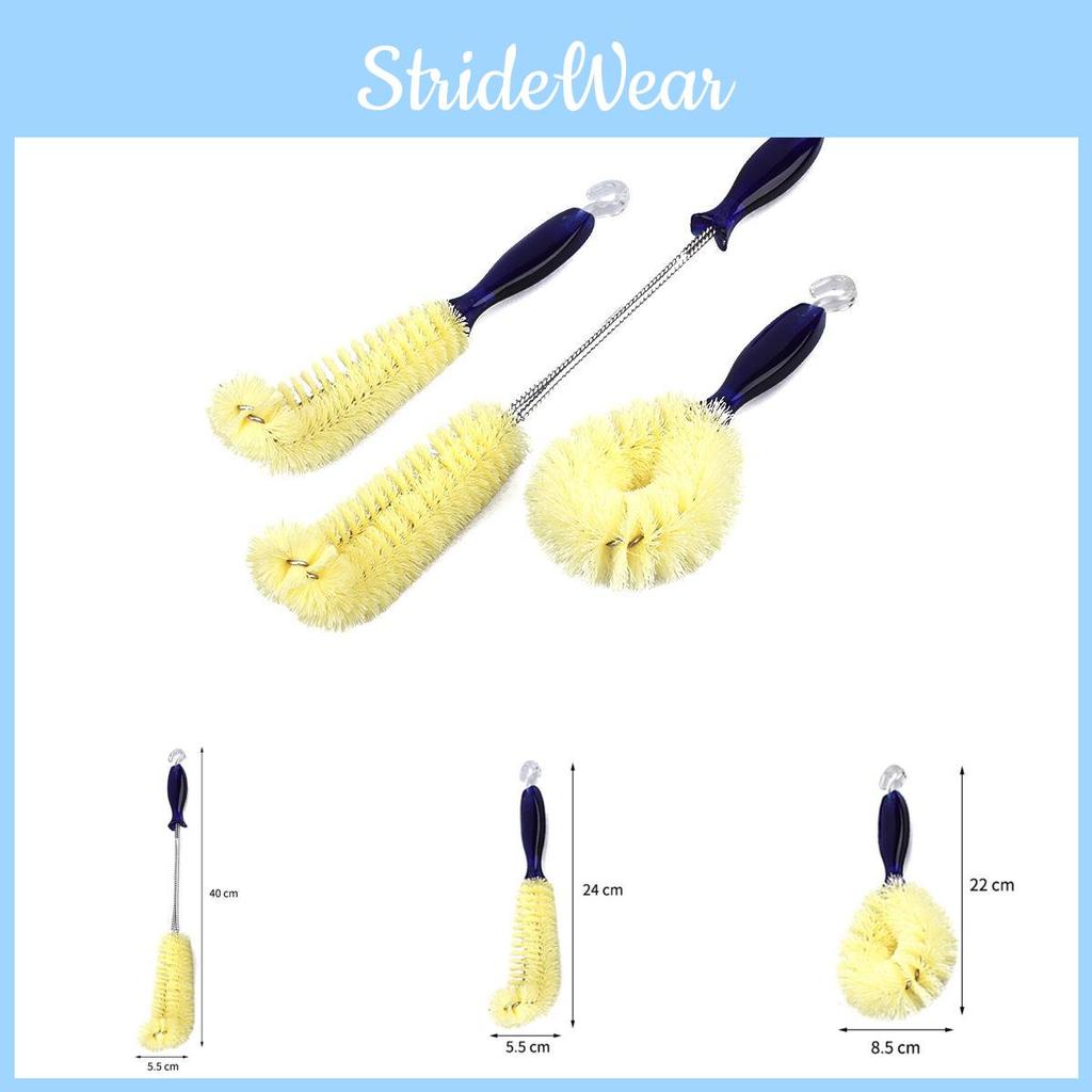 Plastic Cup Flexible Brush For Effective Cleaning Of Bottles Glasses And Spaces Tight