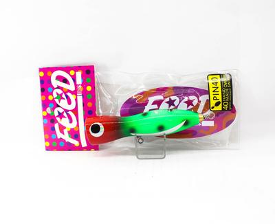 Feed Pin 40 Hand Made Wood Popper Floating Lure 40 Grams 37 (9037)