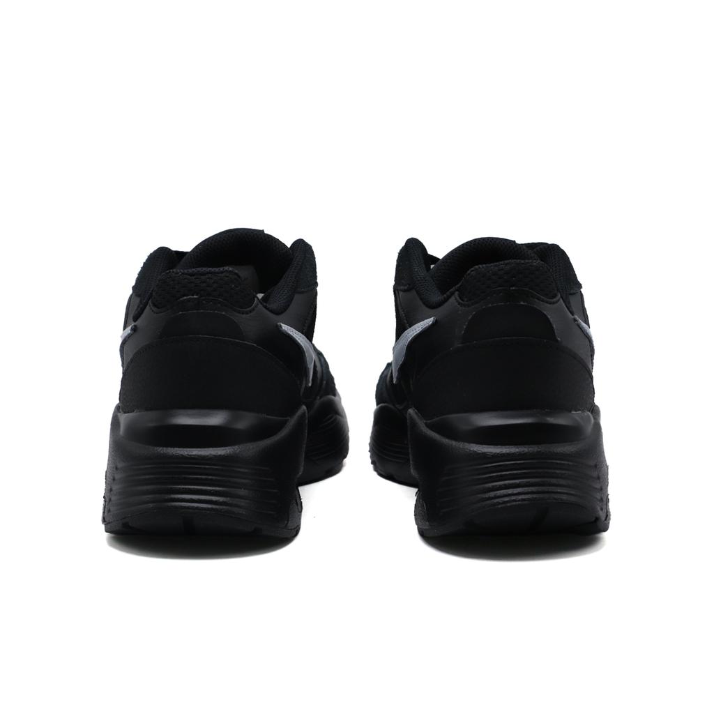 Nike Air Max Fusion Abrasion Resistant Low top Running Shoes Men's Black White CJ1670-001(team1039-)