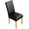 Leather Chair Cover Waterproof, Oil-proof and Non-slip Chair Cover Home Solid Color Thickened Dining Chair Cover
