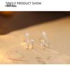 Banyan Tree S925 Silver Korean Star Ear Clip Earrings – Simple, Small Design for Women and Students