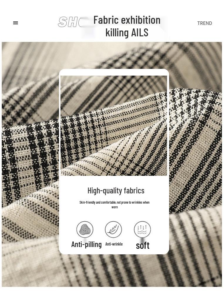 Chic Plaid Sleeveless Wood Ear Trim Vest - Summer 2025 Women's Fashion