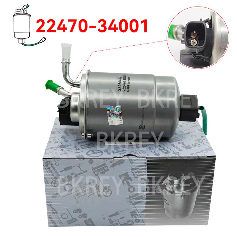 22470-34001 2247034001 Fuel Filter Assembly Replacement Part For Ssangyong Actyon Sports Korando Rexton Kyron 2010-2014 Rodius