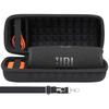 co2crea Waterproof Bluetooth Speaker Storage Case for JBL Charge 4/Charge 5 (Case Only) - Black