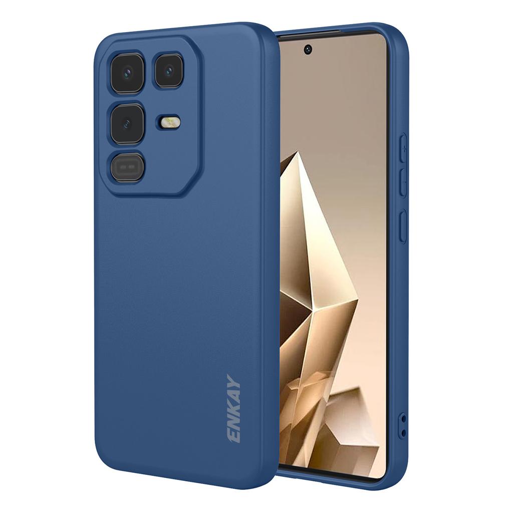 Pro Infinix Note 50 Pro 4G/Infinix Note 50 4G Silikonové pouzdro ENKAY HAT PRINCE Rovný okraj Zadní kryt mobilního telefonu