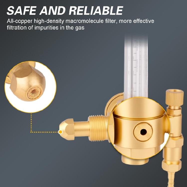 High Performances Flows Regulators for Industrial Welding Applications Construction with CGA 580 Heliums Argon Compatibility