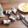 Chinese Chopstick Rest Cute Ceramic Chopsticks Mat Panda Shape Tableware Rest