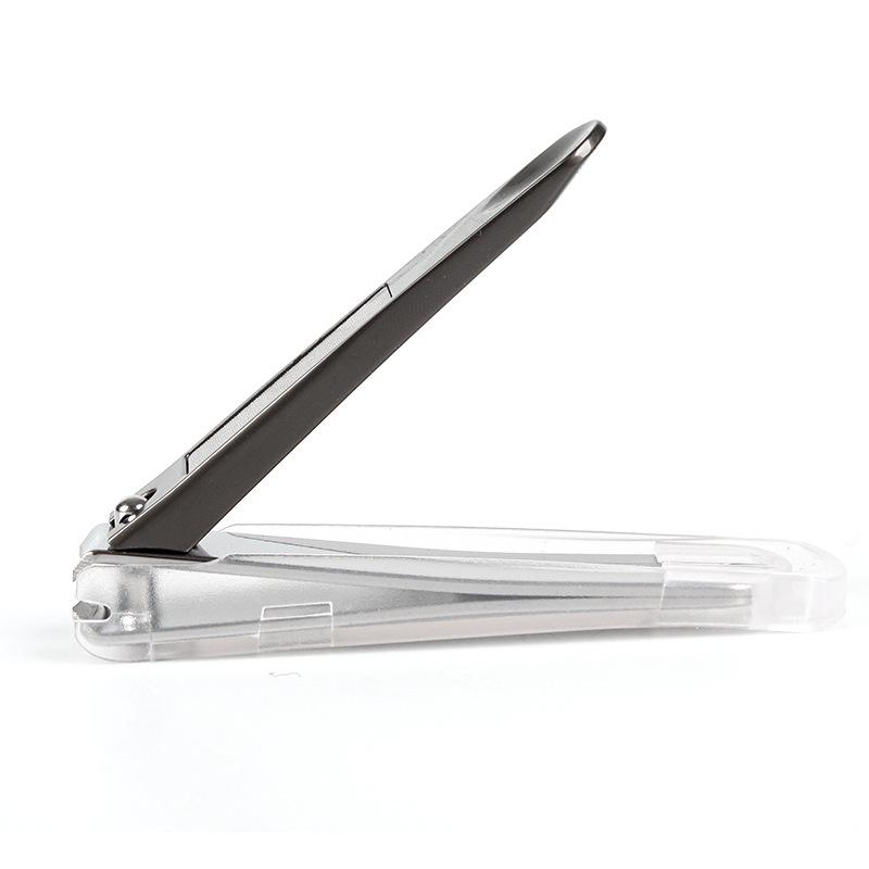 Stainless Steel Anti-Splash Nail Clipper Set with Scissors and File