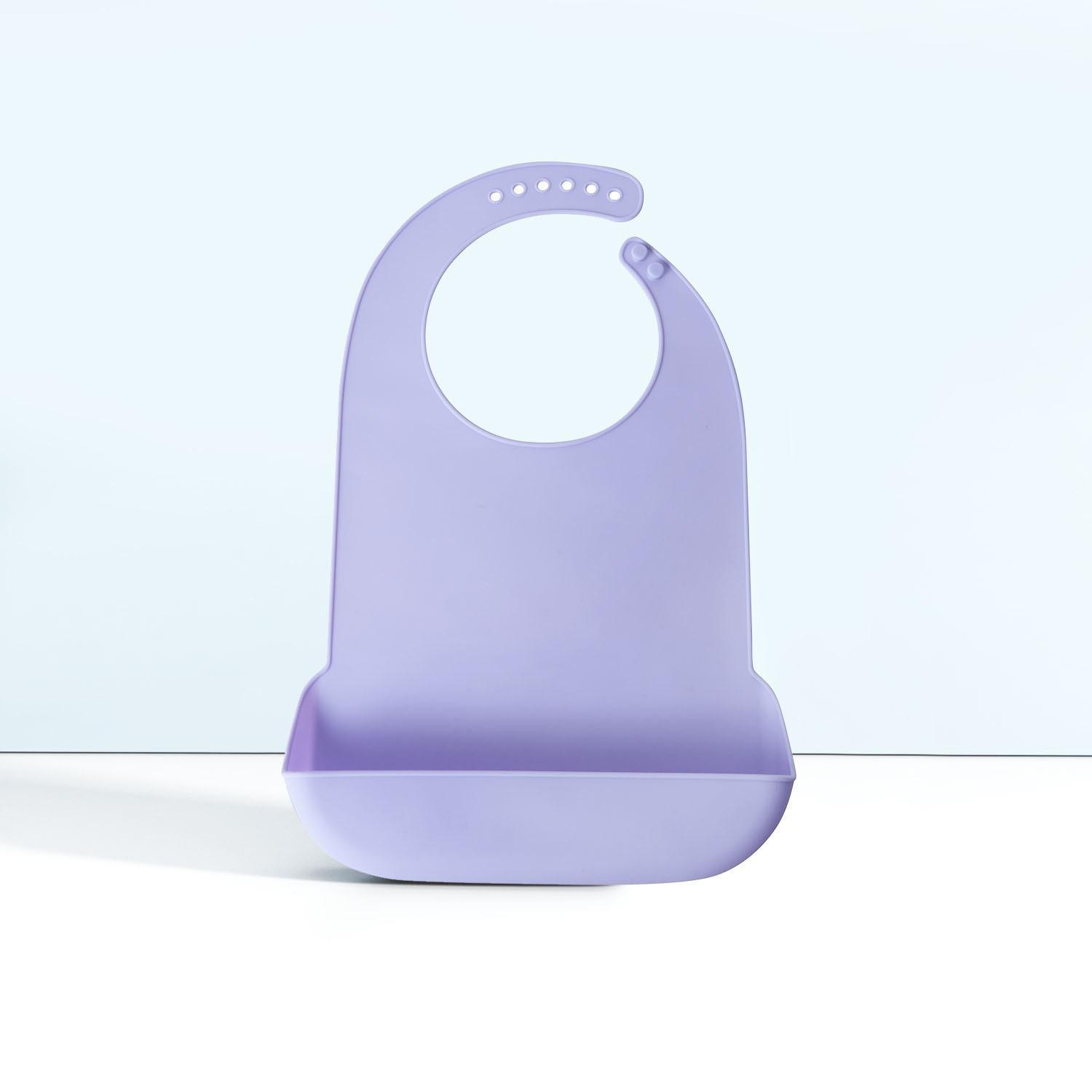 

1 шт., силиконовый нагрудник для взрослых, большой размер, антимасляный, водонепроницаемый, защитный фартук для приема пищи, аксессуары для пожилых людей фиолетовый