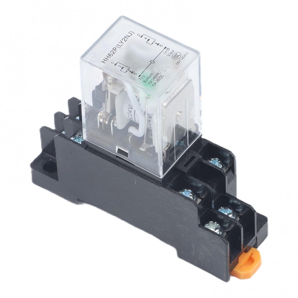 35mm DIN Rail Mount DIN Rail Relay DPDT Power Relay