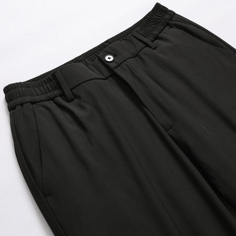 XueZhongFei Men's Winter Outdoor Goose Down Straight-Leg Pants