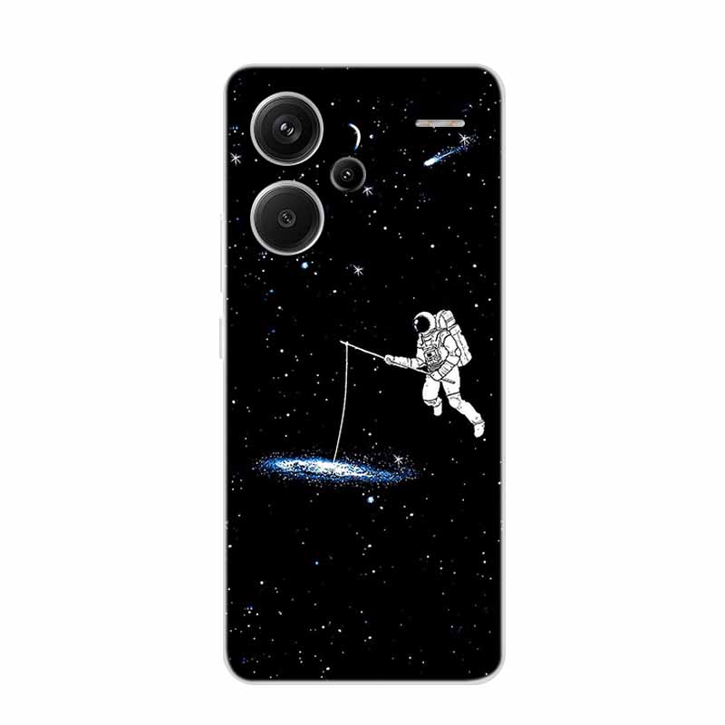 For Xiaomi Redmi Note 13 Pro+ Case Note13 Pro Plus Clear Silicone Soft TPU Coque For Redmi Note 13 Pro Plus 5G Back Cover Case