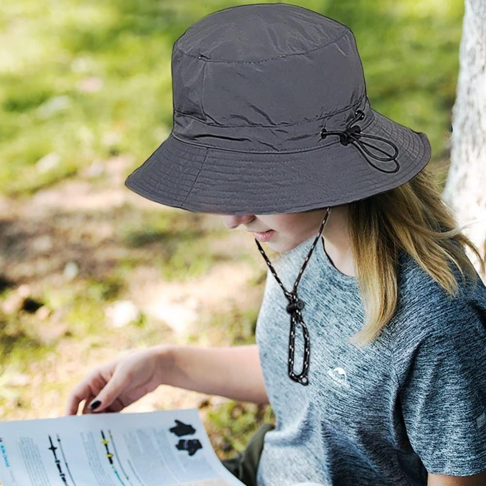 Waterproof Foldable Bucket Hat Portable Fisherman Cap Rain Hat Fishing Hat  Beach