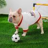 Autumn and Winter French Fighting Dog Clothes Bulldog Schnauzer Medium Dog Autumn Thin Sweater Festive Pet Clothes