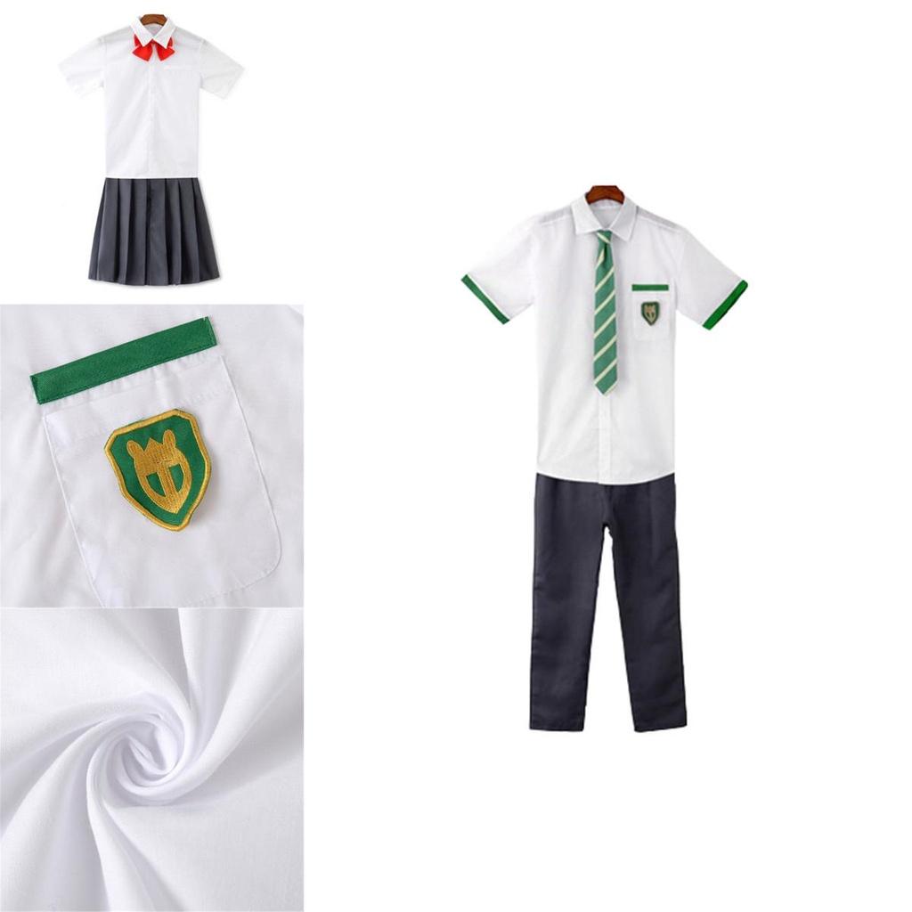 Exquisites Dein Name Tachibana Taki und Miyamiu Mitsuha Cosplay-Kostüm Perfekt für Anime-Liebhaber