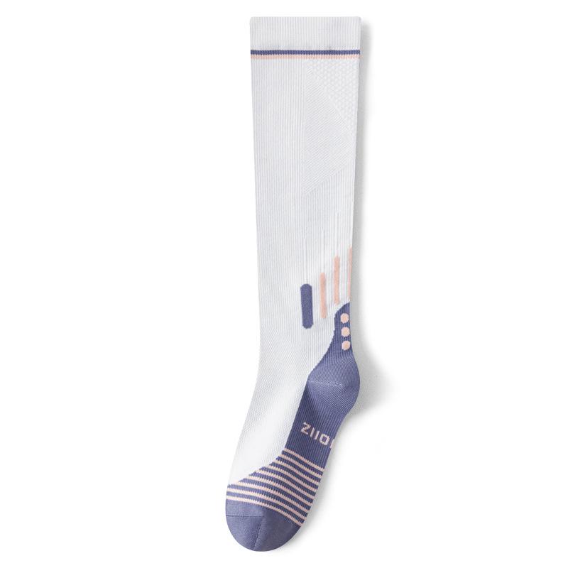 Women's Low-Pressure Calf Compression Socks for Fitness & Sports - Jump Rope, Running, Tennis, Mountaineering, Badminton