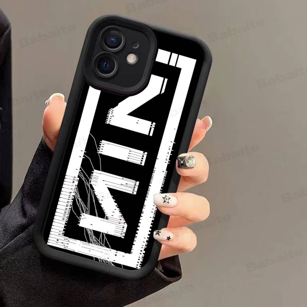 

1pc Rock Band Nine I-Inch N-Nails Phone Case For IPhone 17 16 15 14 13 12 11 Pro Max Plus Silicone Shockproof Case iPhone 11 pro