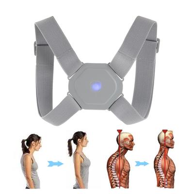 1PC Correttore posturale elettrico Tutore per la schiena Barella per la colonna vertebrale Massaggiatore vibrante lombare Supporto per cintura per la schiena USB ricaricabile