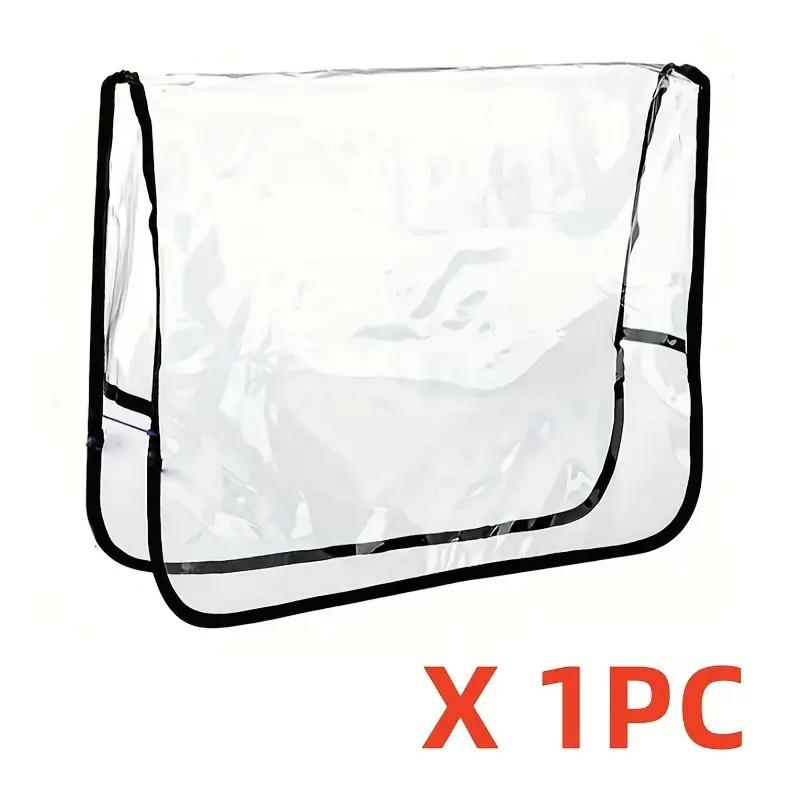 

BEPAN 1/2/4pcs Salon Chair Cover Protectors Clear Square Hairdressing Chair Back Covers Salon Chair Stitched Cover Styling Accessories