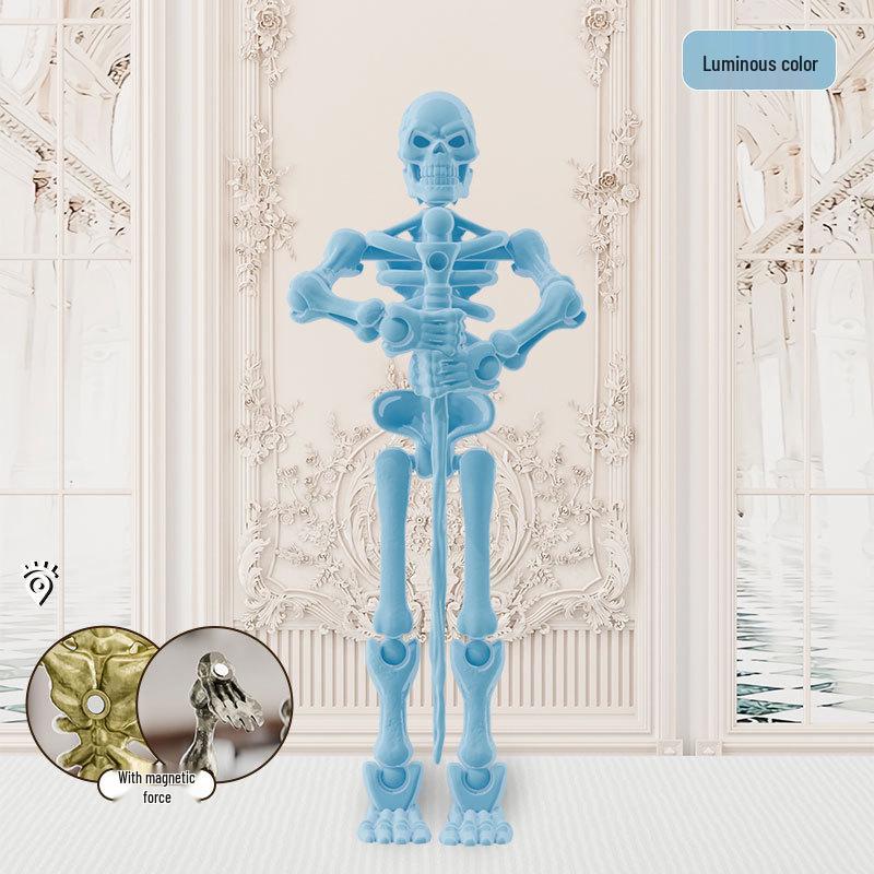 Medieval Warrior Doll: Multi-Joint Movable DIY Ornament and Stress Relief Toy