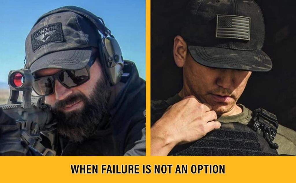 CONDOR TACTICAL CAP BLACK TC-002