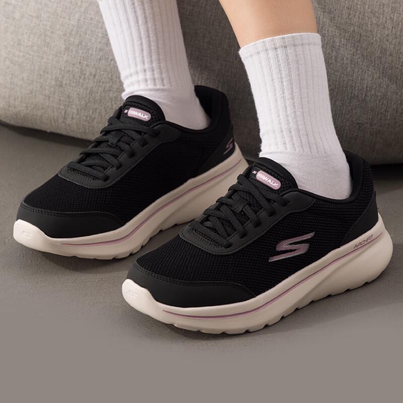 Skechers Women s GO WALK Lifestyle Shoes 125842-BKMV 5
