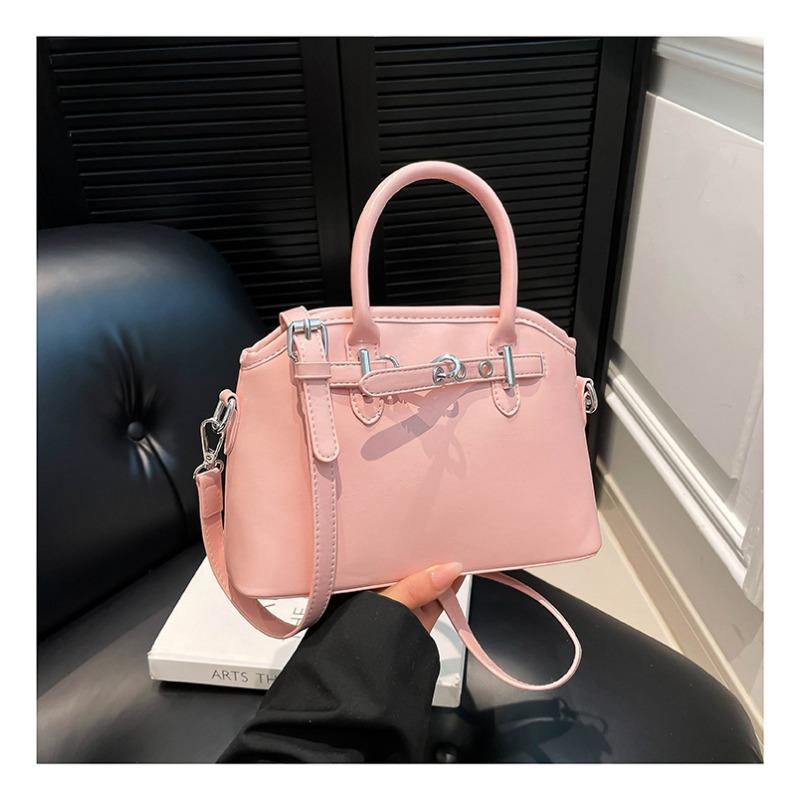 

Summer popular small bag women s new fashion versatile shell messenger bag high-end handbag розовый