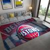 Detroit Pistons Carpet Rug for Living Room Bedroom Home Sofa Decoration,Kids Play Non-slip Floor Mat