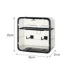 ZISIZ Bathroom Tissue Box with Storage