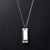 Couple Necklace Female Necklace Korean Style Necklace Silver Necklace Mini Harmonica Necklace