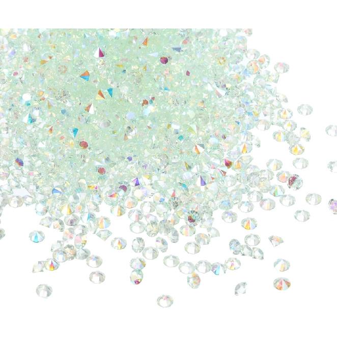 PATIKIL 14000Pcs Wedding Table Scatter Confetti Crystals 3mm Acrylic Diamonds Vase Fillers Gems for Table Centerpiece Decorations Bridal Shower