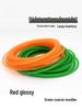 Red/Green PU Leather Connectable Round O-Type Industrial Drive Belt