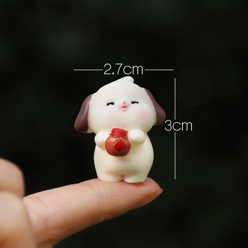 Mini Zodiac Plush Dolls - Cute Animal Figures for Desktop Decoration