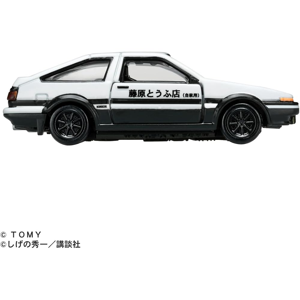 Takara Tomy Tomica Premium Unlimited 01 Initial D AE86 Trueno (Fujiwara Takumi) Minicar Toy 6 Yea...