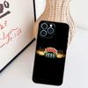 Central Perk Friends TV Show Funda For iPhone 16 15 Pro 14 Pro Max Plus 11 13 12 Mini X XS XR Phone Case