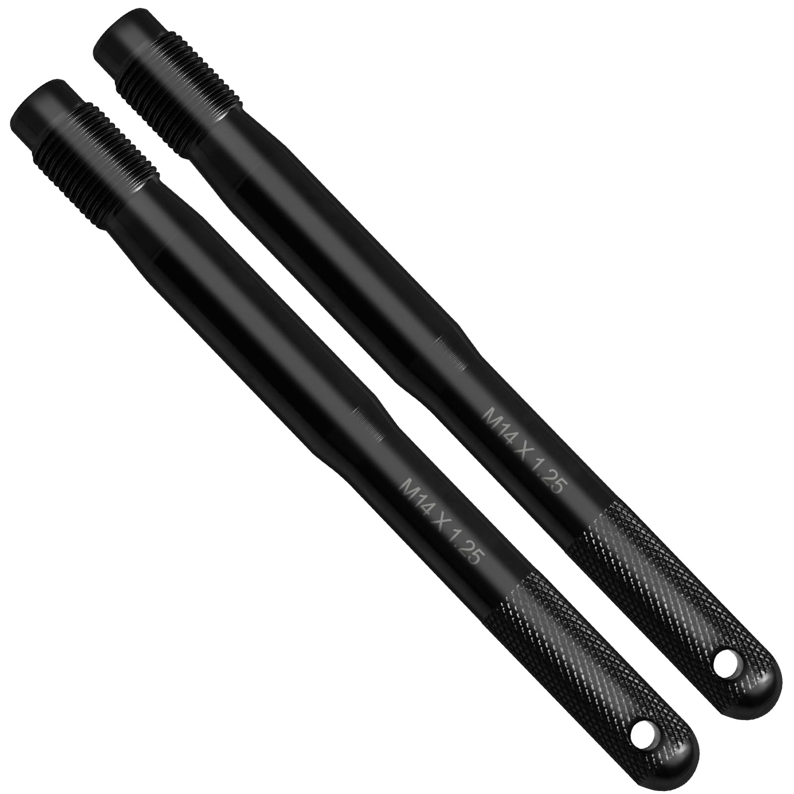 

Sondsilen Wheel Setting Bolt, M14 x P1.25, Wheel Guide Bolt, Wheel Alignment Pin, Wheel 2 pieces (M14×P1.25) чорний