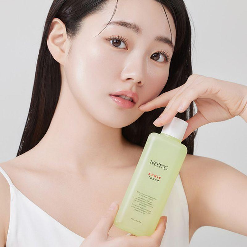 NEER G Acnic Toner 210ml + Acnic Cream 15ml Toner